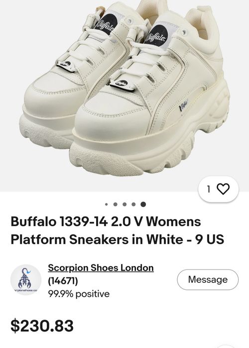 Оригинални Дамски Сникърси на Платформа Buffalo