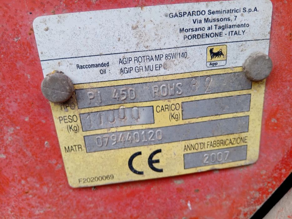 Semănătoare gaspardo pinta