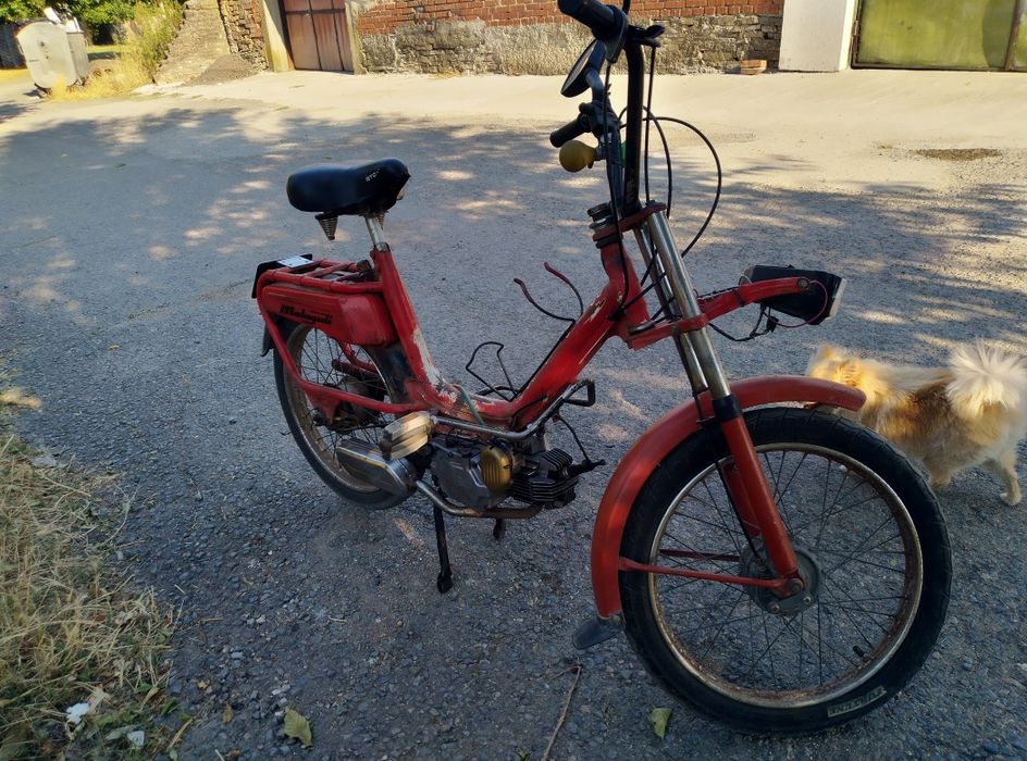 Мотопед с педали malaguti guromat 49кб