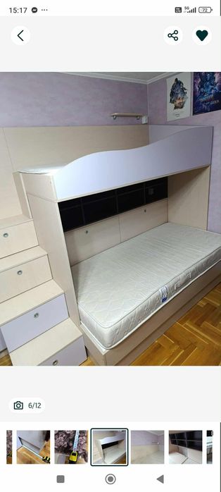 Двуетажно легло .