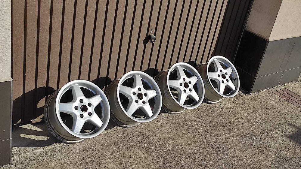 4 бр.Немски алуминиеви джанти 15 5x112 Dezent