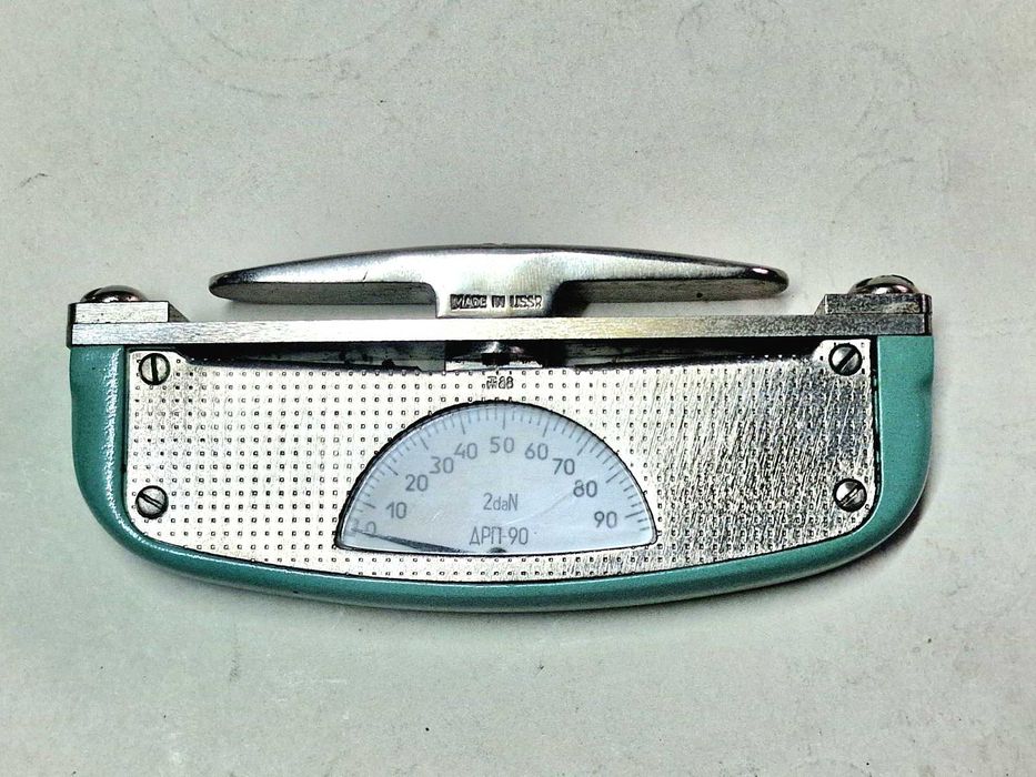 Ручной, советский силомер