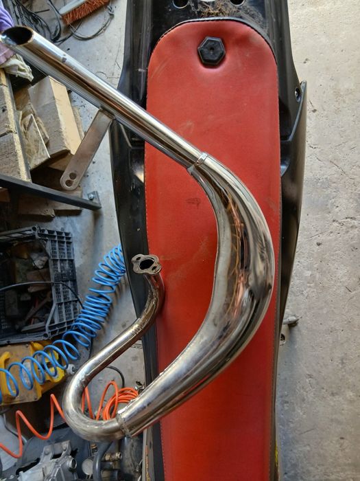 Vand toba "saxofon" bicicleta cu motor