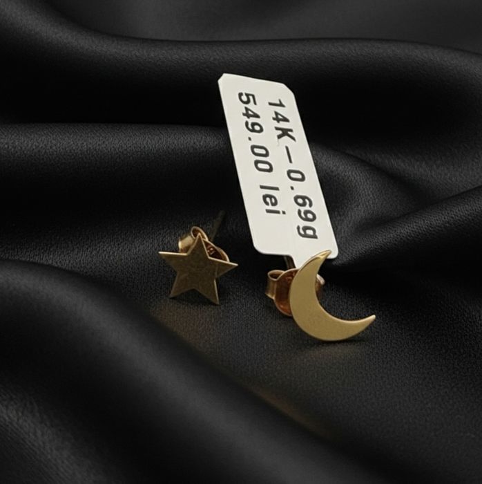 Cercei aur 14k 0.69gr