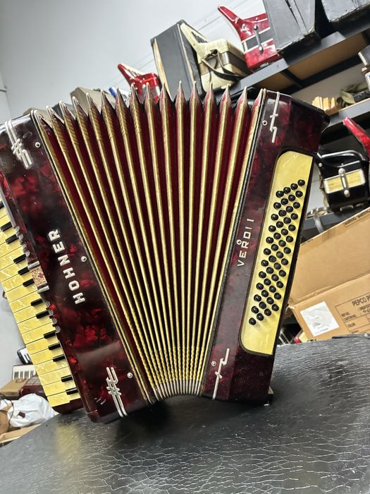 Acordeon Hohner Verdi 1 48 basi clapa scurta