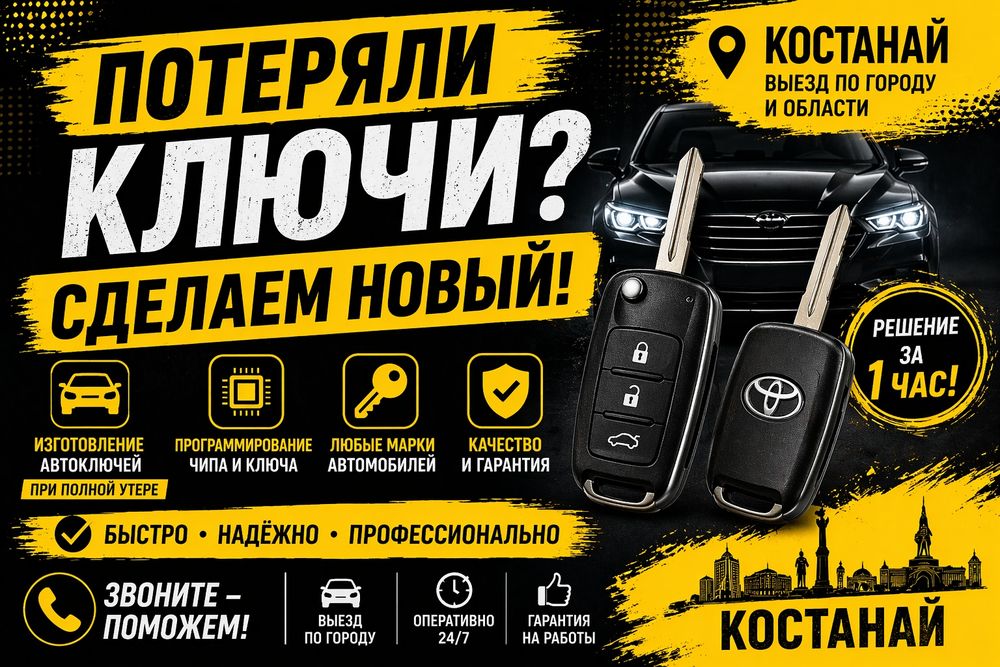 Изготовление ключей вскрытие авто чипов ремонт замков авто