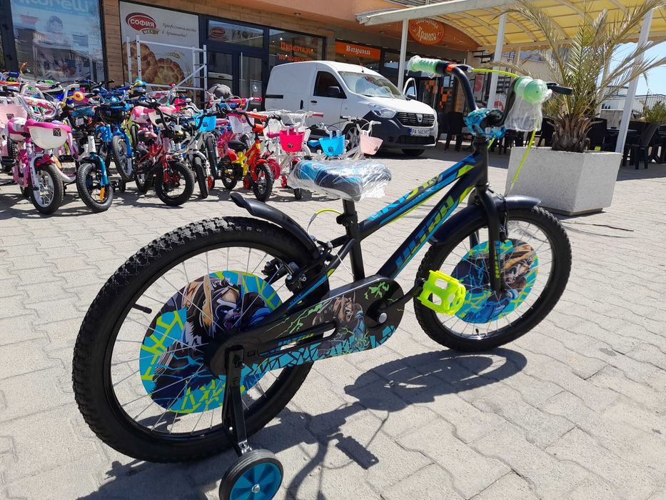 CROSS Велосипед 20" Ultra Kiddy черен