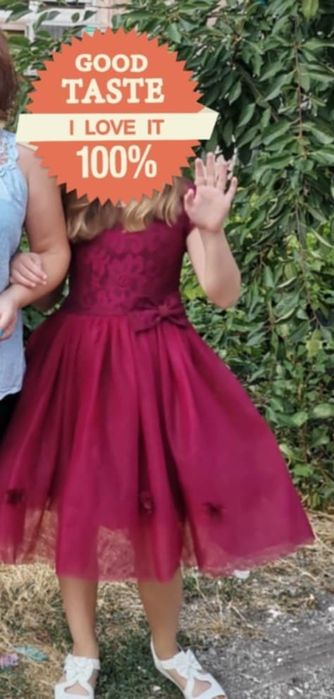 Детска официална рокля