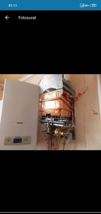 Ремонт газовых котлов и колонок воданагривател аристон любой марки