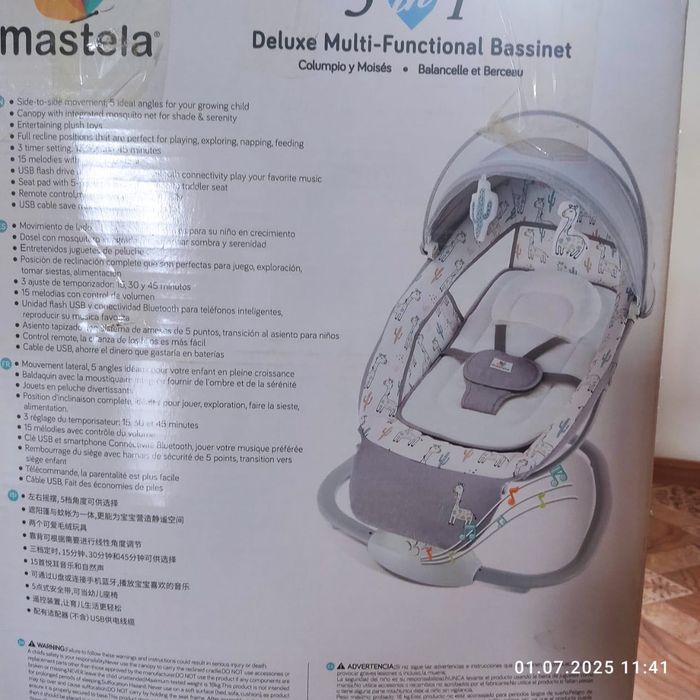 Deluxe Multi-Functional Bassinet