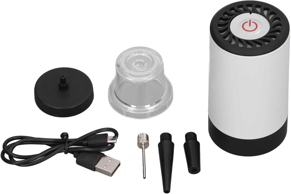Aparat vidat alimente reincarcabil USB cu functie de pompare 5 duze