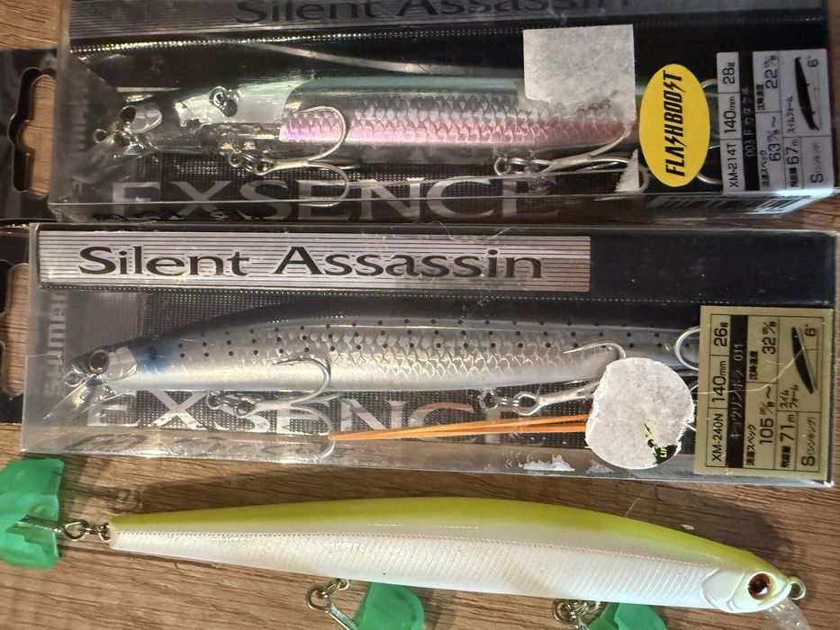 Jackall, Smith, Shimano