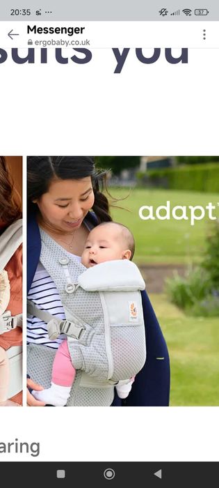Ергономична раница ergobaby