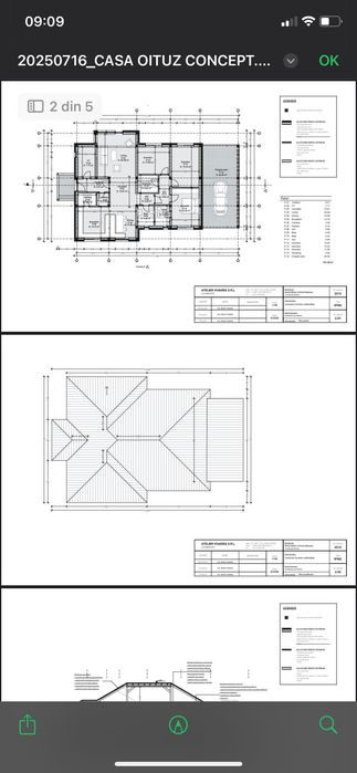 Teren de vânzare cu proiect de casa