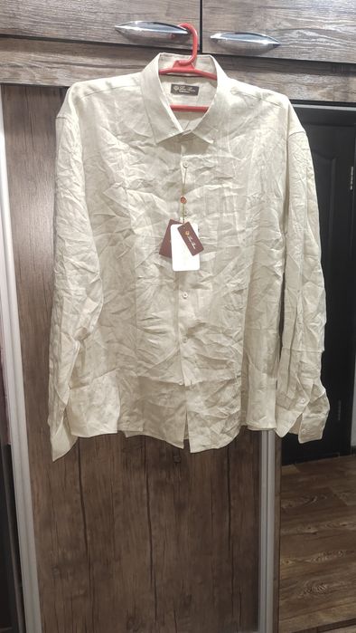 Льненая рубашка Loro Piana