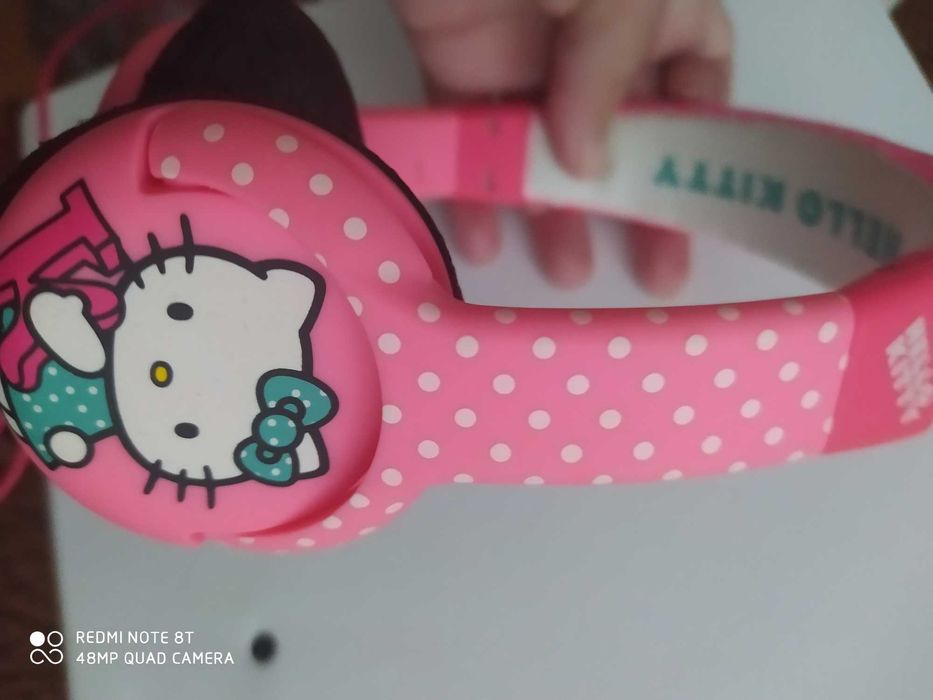 Детски слушалки Hello kitty