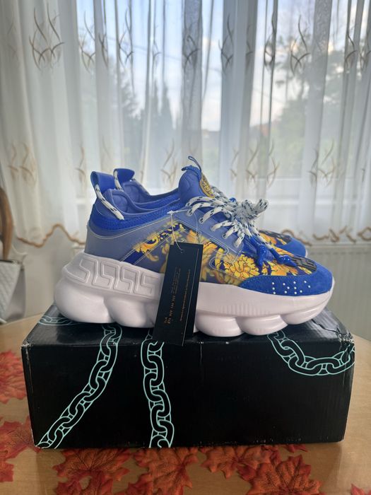 Versace Chain Reaction • 43 • Albastru/Alb/Galben