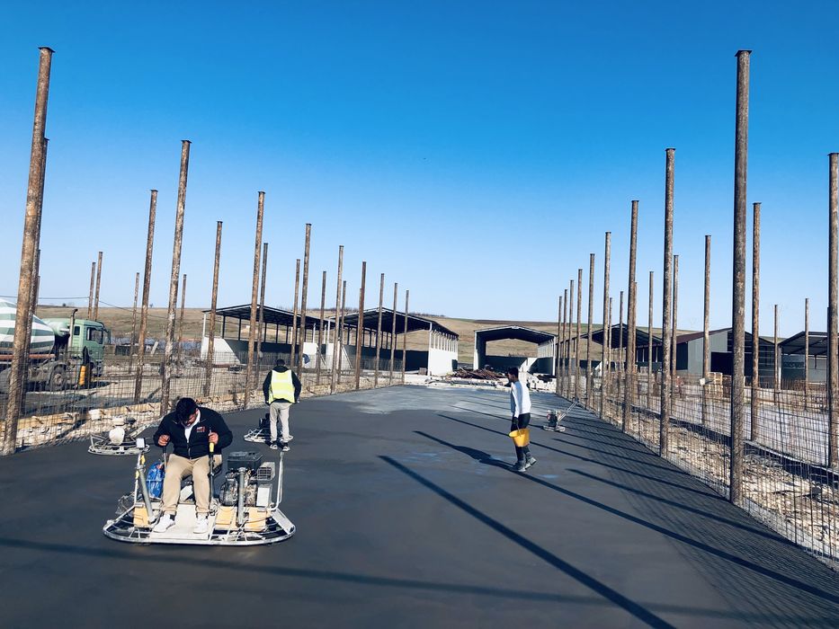 Turnari beton finisat si elicopterizat mecanic