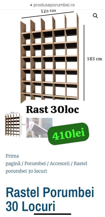 Rastel 30 locuri