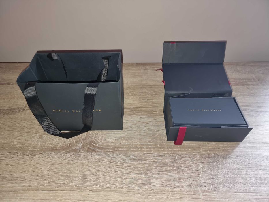 Ceas Daniel Wellington + cutie si punga cadou