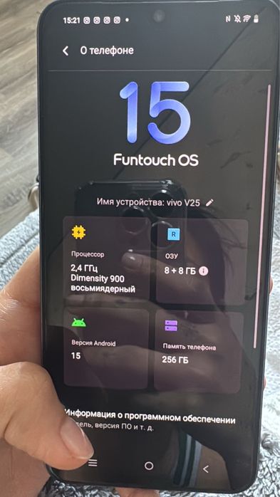 Vivo v25 256gb, 55.000