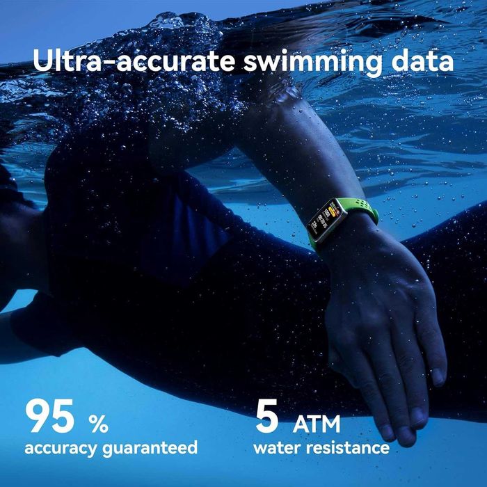 Смарт гривна Huawei Band 10 (Алуминиев корпус) Blue - Най-новият модел