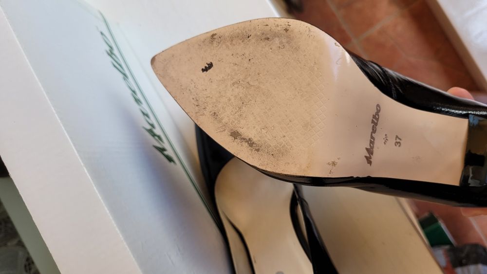 Pantofi Stiletto piele