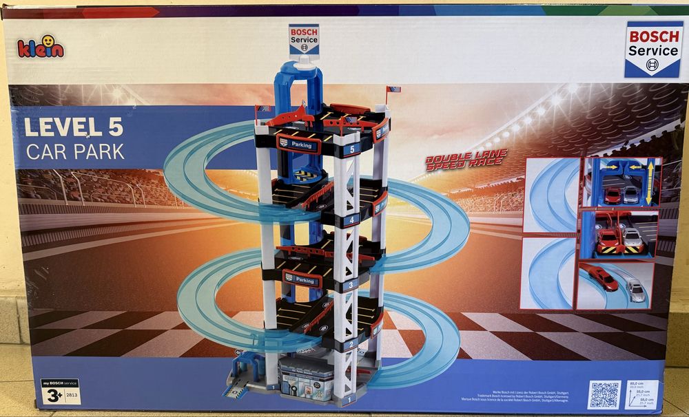 Детска паркинг писта на 5 нива Klein Bosch Service