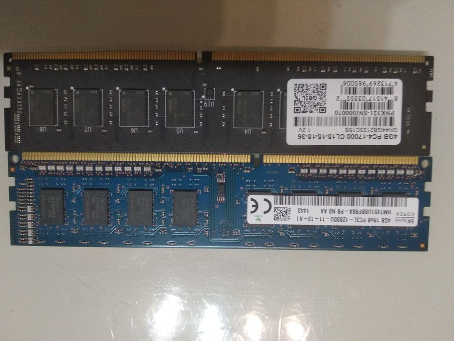 ОЗУ оперативная память ddr3, ddr2