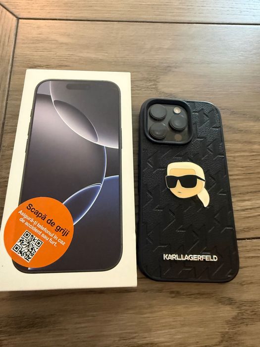 Vând iPhone 16 pro 128 GB -culoare Desert Titanium sau Black Titanium