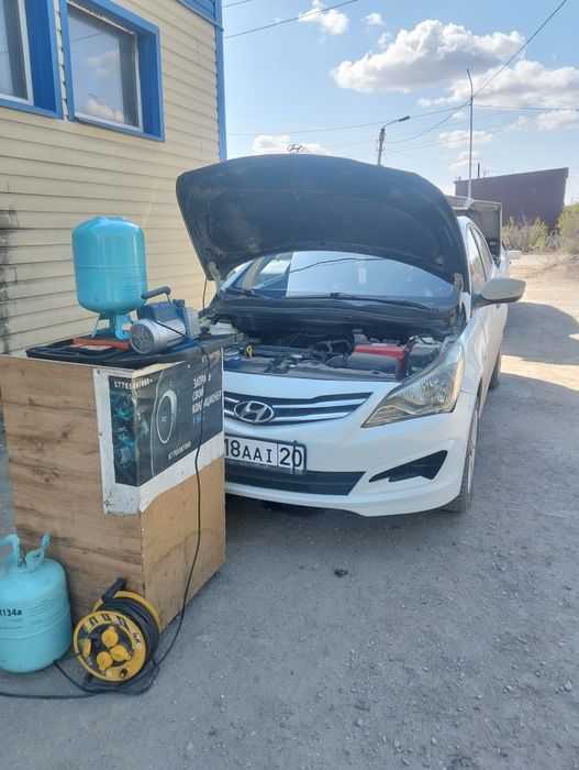 Заправка автокондиционер