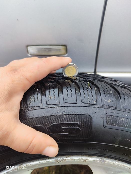 4 лети джанти 4х100 с хубави зимни гуми