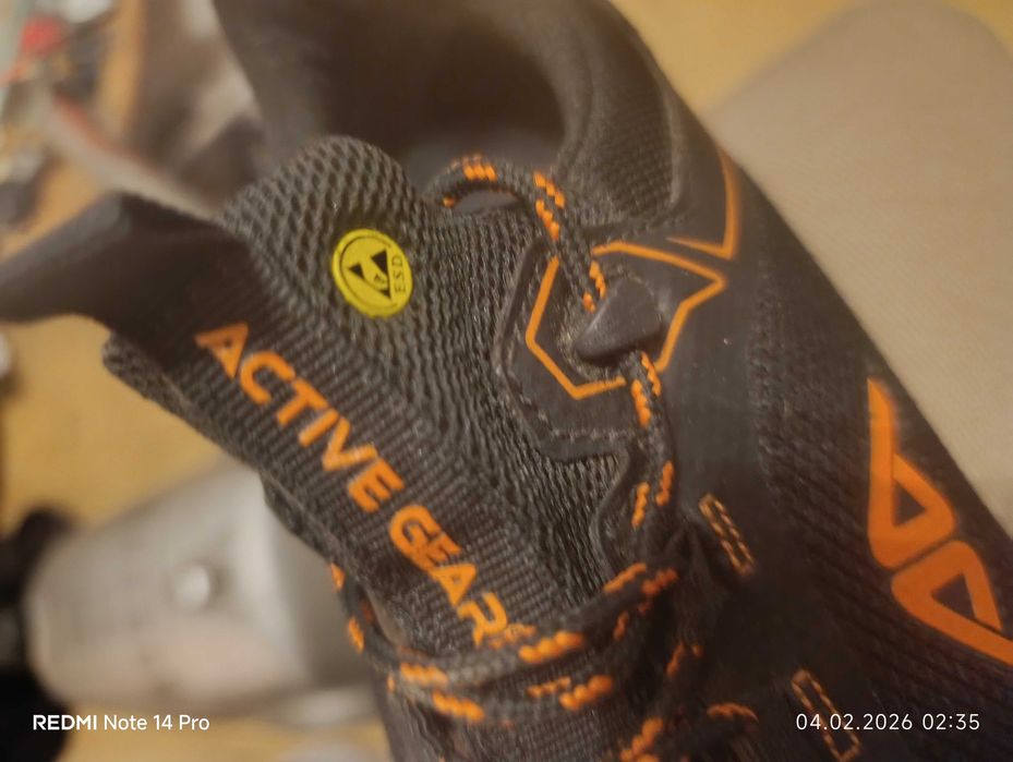 Работни обувки с бомбета Active Gear 44