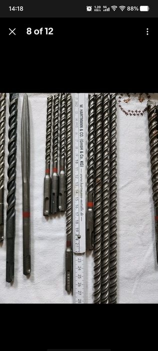 Хилти SDS +  свредла за бетон