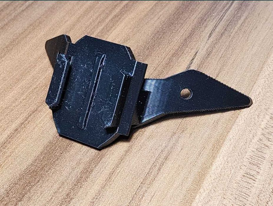Montură GoPro/Insta360 Quick Release pentru cască moto