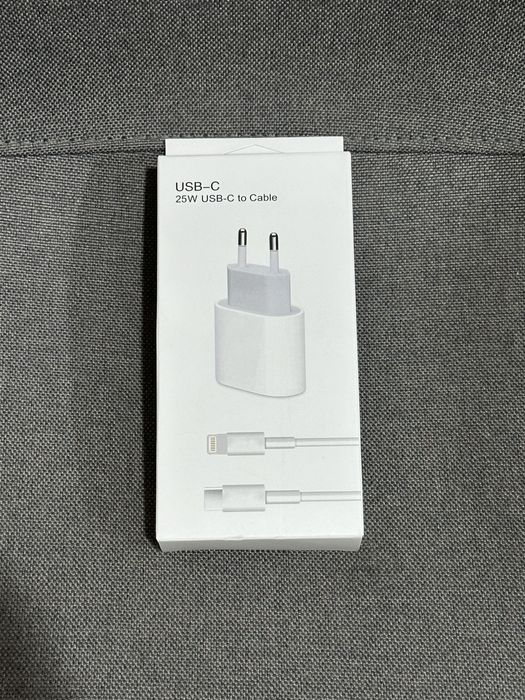 Incarcator USB-C (25w) cu cablu Lightning (iphone)