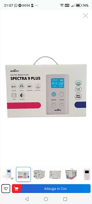 Vand pompa de san Spectra 9 Plus