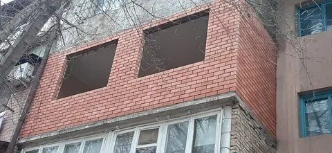 Аблисофка кирпич на балконе. Balkonga ablisofka g'isht teramiz...