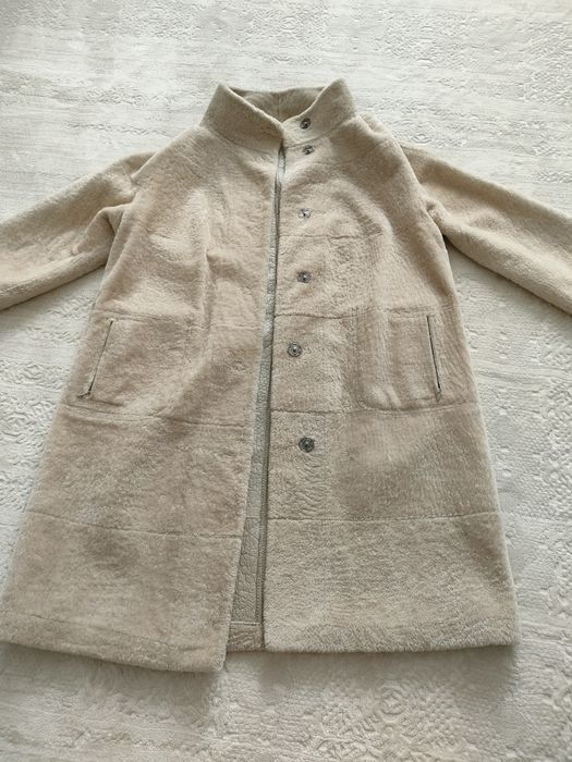 Продам пальто кожаное, двустороннее. Демисезон