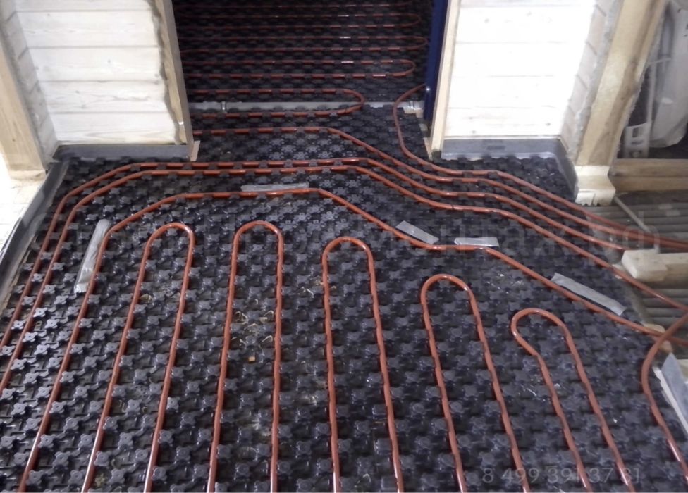 Теплые полы (Сантехника) Полы под ключ / стяжка