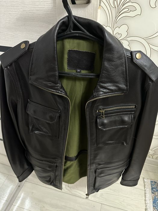 Натуральная кожаная куртка