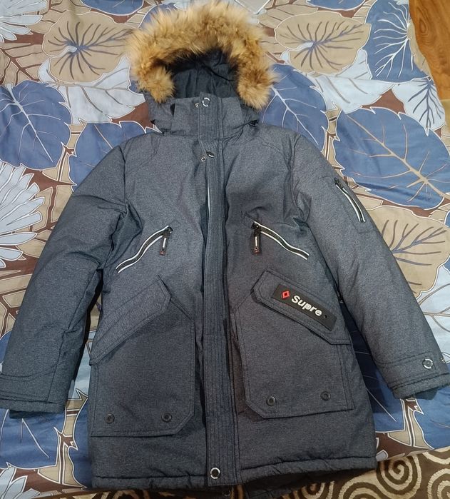 Куртка зимняя для мальчика, рост 162