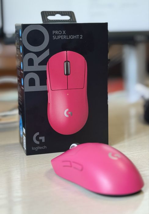 Беспроводная игровая мышь Logitech G Pro X Superlight 2 Pink