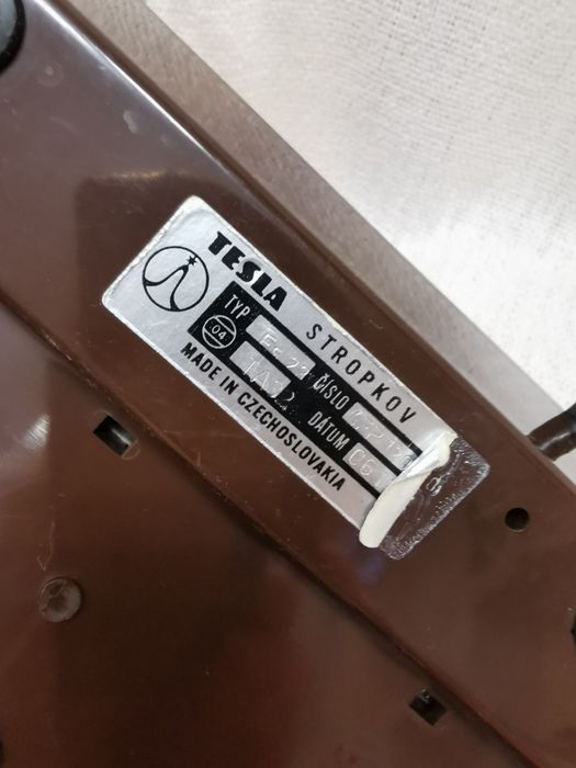 Телефон из СССР. Оранжевый.