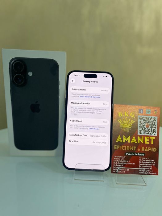 Iphone 16 128gb Amanet BKG