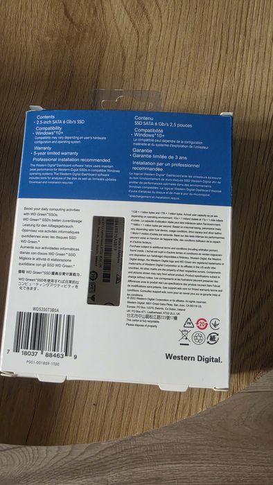 Vând hard ssd wd blue sata ssd 1tb