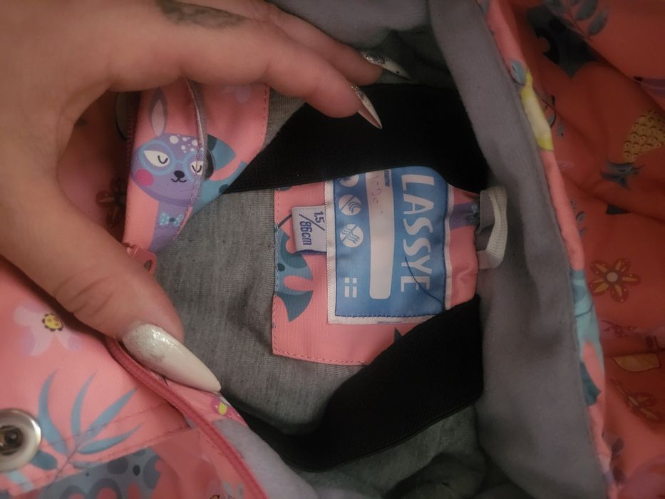 Комбинезон на девочку весна-осень