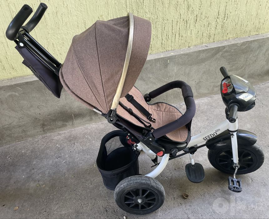 Детский велосипед коляска Seedo kids