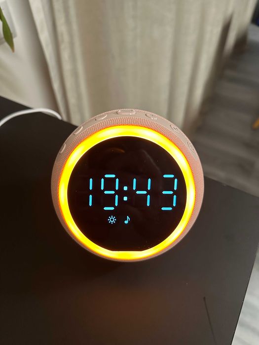 Ceas Smart Digital Maxstar cu Zgomot Alb 25 Sunete - Roz *Nou