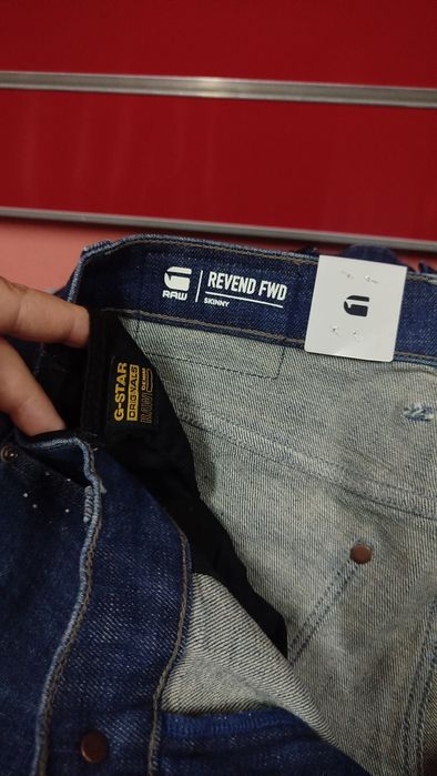 Оригинални дънки G-Star Raw Revend W32 , W33 , W34 , W35 нови мъжки напръскани